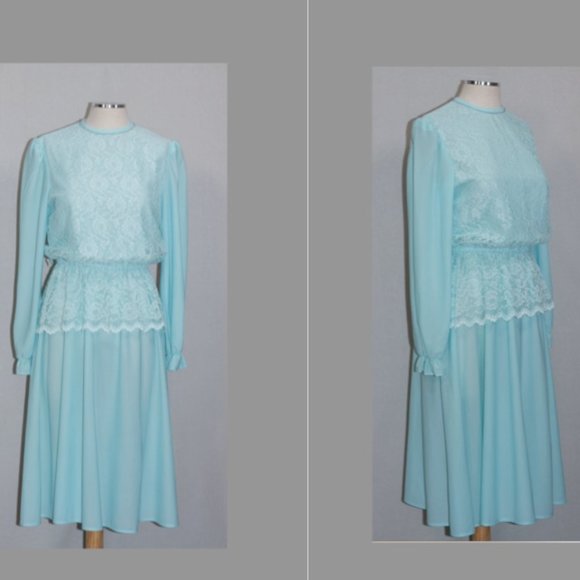 Boston Main Blue Dress - Picture 1 of 11